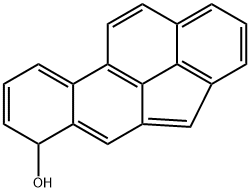 4H-cyclopenta(def)chrysen-4-ol 结构式