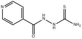 1-Isonicotinoyl(thiosemicarbazide) 结构式