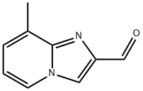 8-甲基咪唑并[1,2-A]吡啶-2-甲醛 结构式
