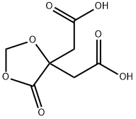 5-氧代-4,4-二乙酸基-1,3-二氧五环 结构式