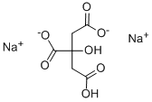 柠檬酸二钠盐 结构式