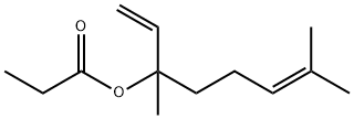 丙酸芳樟酯 结构式