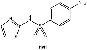 磺胺噻唑钠 结构式