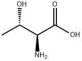 DL-别苏氨酸 结构式