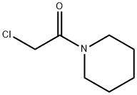 2-氯-1-哌啶-1-基乙酮 结构式