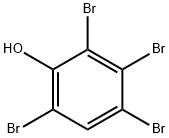 2,3,4,6-四溴苯酚 结构式