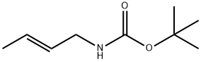 Carbamic acid, 2-butenyl-, 1,1-dimethylethyl ester, (E)- (9CI) 结构式