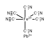 六氰高铁酸铅 结构式
