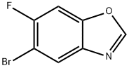 5-Bromo-6-fluorobenzo[d]oxazole 结构式