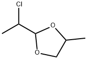 1,3-Dioxolane,  2-(1-chloroethyl)-4-methyl- 结构式