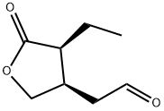 (4-ETHYL-5-OXO-TETRAHYDRO-FURAN-3-YL)-ACETALDEHYDE 结构式