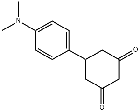 5-(4-二甲氨基苯1，3-二已二酮 结构式