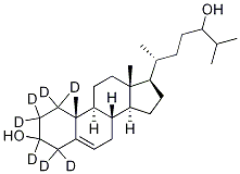 24(RS)-羟基胆固醇-D7 结构式