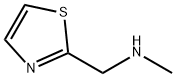 N-甲基噻唑-2-甲胺 结构式