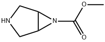 3,6-Diazabicyclo[3.1.0]hexane-6-carboxylicacid,methylester(9CI) 结构式