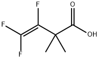 3,4,4-trifluoro-2,2-dimethyl-but-3-enoic acid 结构式