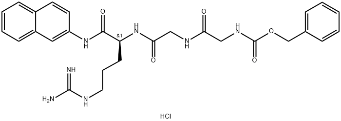 Z-GLY-GLY-ARG-BETANA HCL 结构式