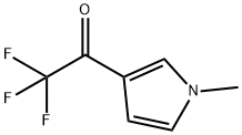 2,2,2-三氟-1-(1-甲基-1H-吡咯-3-基)乙-1-酮 结构式