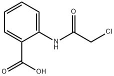 2-(2-氯乙烷酰氨基)苯甲酸 结构式