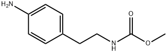 [2-(4-AMINO-PHENYL)-ETHYL]-CARBAMIC ACID METHYL ESTER 结构式