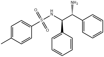 (1R,2R)-(-)-N-(对甲基苯磺酰基)-1,2-二苯基乙二胺 结构式