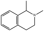 1,2-二甲基-1,2,3,4-四氢异喹啉 结构式
