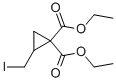 2-IODOMETHYL-CYCLOPROPANE-1,1-DICARBOXYLIC ACID DIETHYL ESTER 结构式