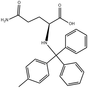 H-GLN(MTT)-OH 结构式