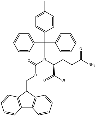 (S)-2-((((9H-Fluoren-9-yl)methoxy)carbonyl)amino)-5-((diphenyl(p-tolyl)methyl)amino)-5-oxopentanoicacid