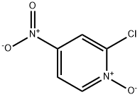 2-氯-4-硝基吡啶氮氧化物 结构式