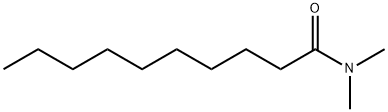 N,N-二甲基癸酰胺 结构式
