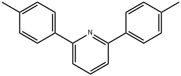 2,6-双(对-甲基苯)吡啶 结构式