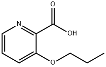3-正丙氧基-2-吡啶甲酸 结构式