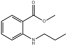 Benzoic acid, 2-(propylamino)-, methyl ester (9CI) 结构式