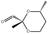 1,3-Dioxane-2-carboxaldehyde, 2,4-dimethyl-, (2S-cis)- (9CI) 结构式