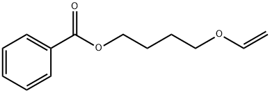 苯甲酸4-(乙烯氧基)丁酯 结构式