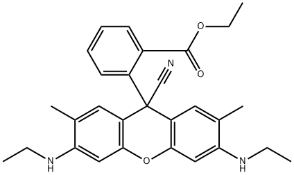 RHODAMINE 6G LEUCONITRILE 结构式