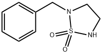 2-苄基-1Λ~6~,2,5-噻二唑烷-1,1-二酮 结构式