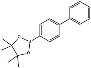 4-双苯硼酸频那醇酯 结构式