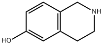 1,2,3,4-四氢异喹啉-6-醇 结构式