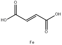 E-2-丁烯二酸铁盐 结构式