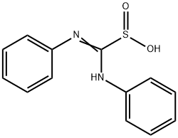 (Z)-ANILINO(PHENYLIMINO)METHANESULFINIC ACID 结构式