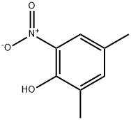 2,4-二甲基-6-硝基苯酚 结构式