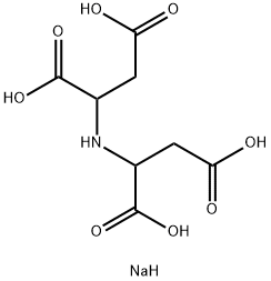亚氨基二琥珀酸四钠 结构式