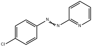 2-((4-Chlorophenyl)azo)pyridine 结构式