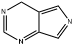 4H-Pyrrolo[3,4-d]pyrimidine (8CI) 结构式
