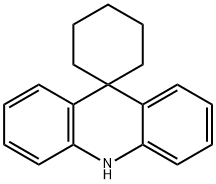 螺[吖啶-9(10H),1'-环己烷] 结构式