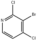 3-溴-2,4-二氯吡啶 结构式