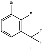 3-溴-2-氟三氟甲苯 结构式