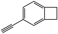 苯并环丁烯-4-乙炔 结构式